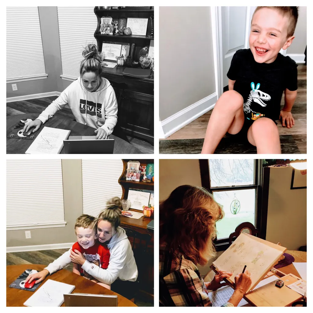 The Tot and the Toe Image