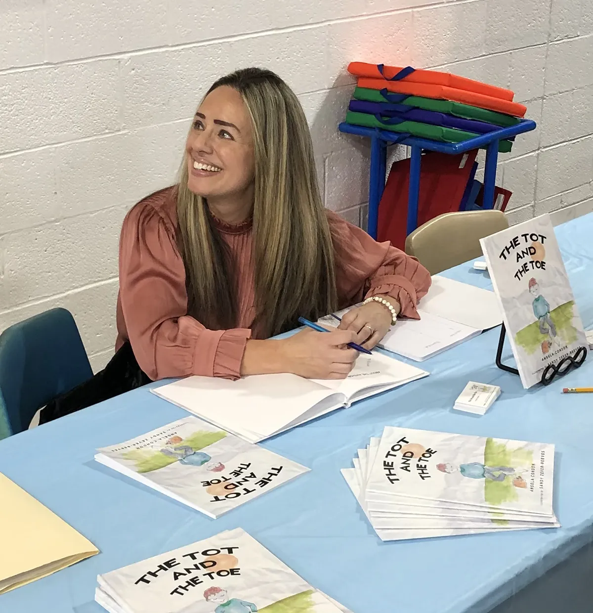 The Tot and the Toe Image